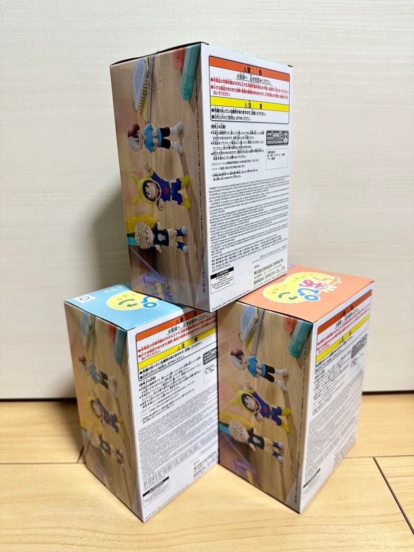 ヒロアカ ちあぴこ フィギュア コンプセット(デク かっちゃん しょうと)