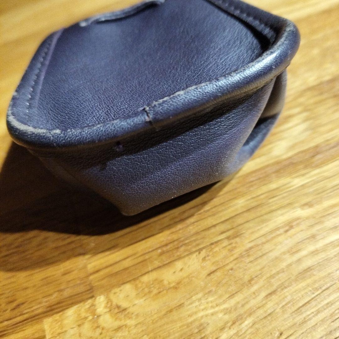 h*g様 COACH コーチ レザー ケース ダークパープル