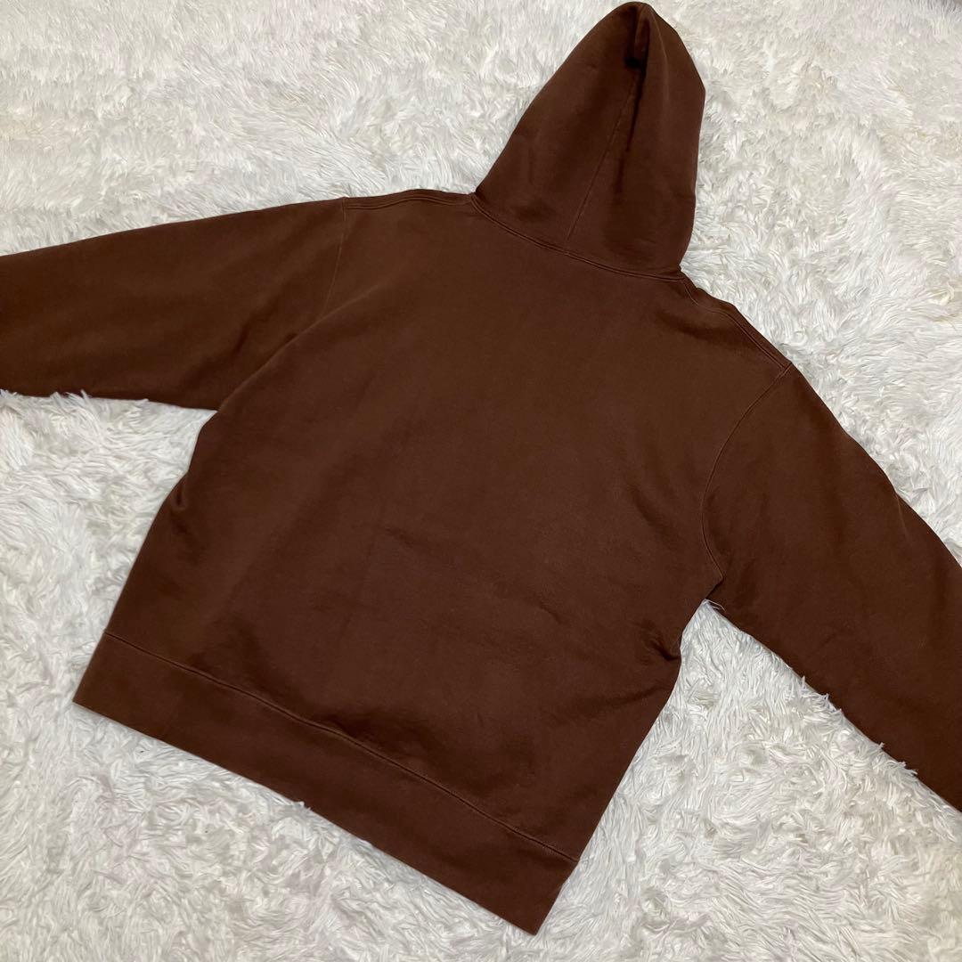 Supreme S Logo Hooded ツノ ブラウン L