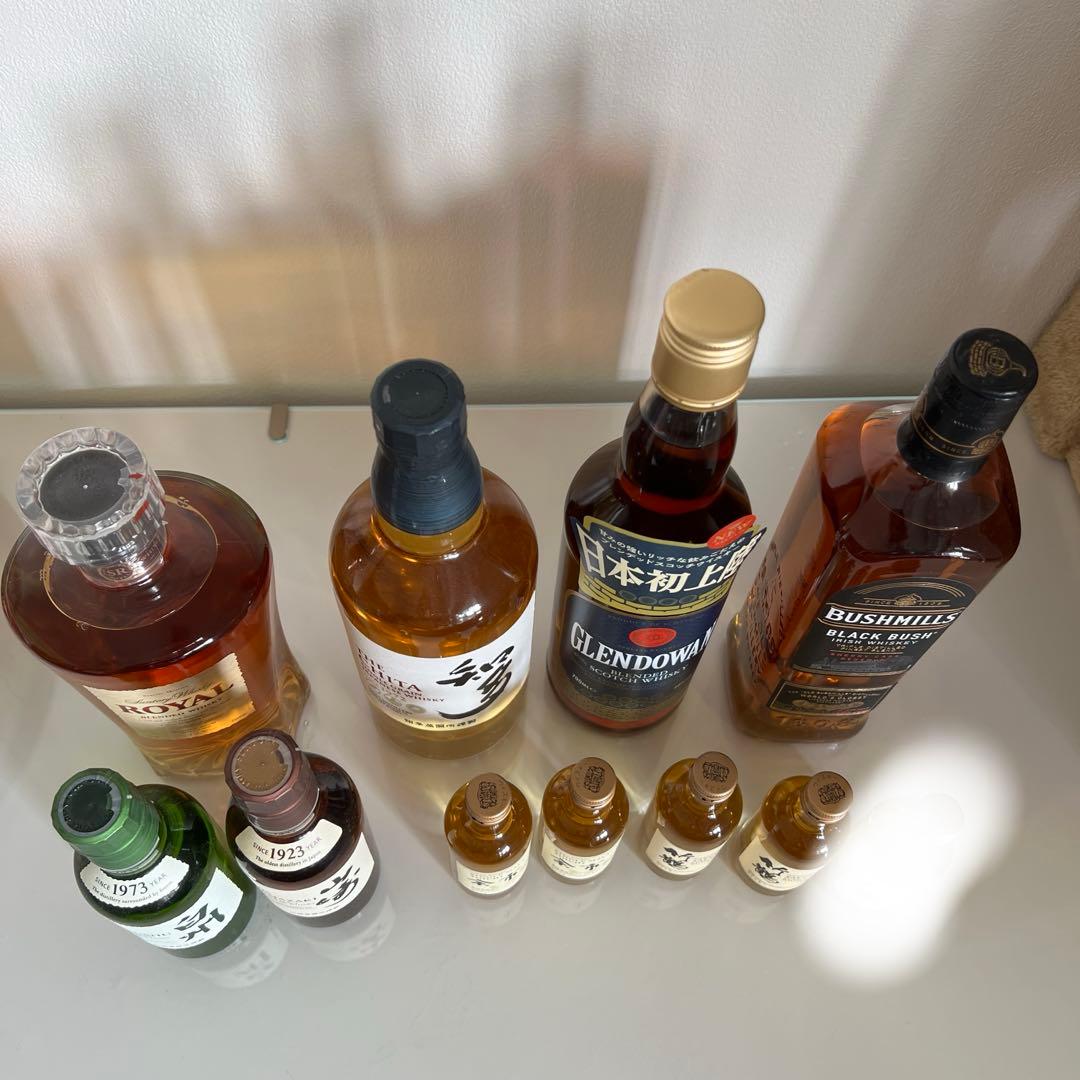 ウイスキー セット まとめ売り 山崎 白州 知多 ローヤル 竹鶴 余市