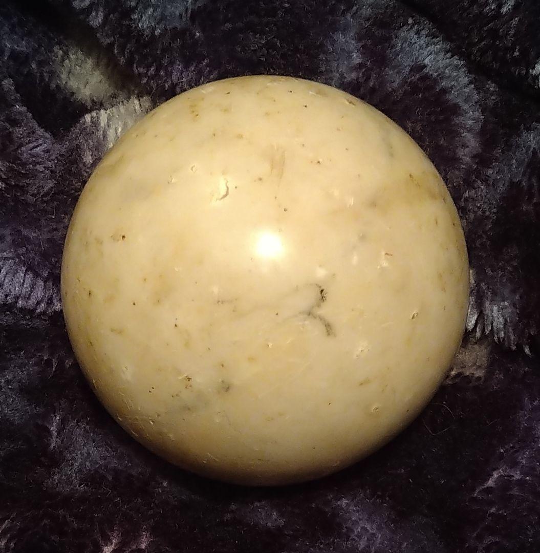 周約25cm パワーストーン 天然石 形 ライトイェローストーン