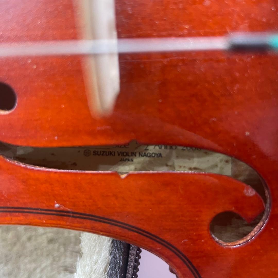 SUZUKI バイオリン No.200 ハードケース付き　1/2 2008