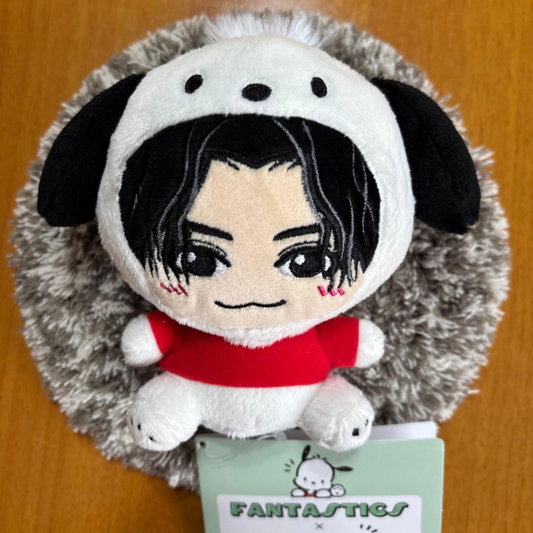 FANTASTICSミニぬいぐるみ [八木勇征]シナモロール ポチャッコ - メルカリ