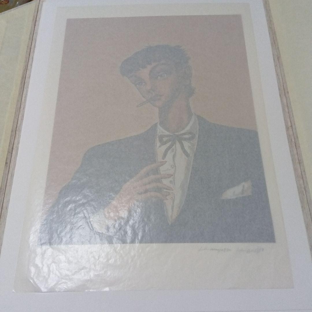 金子國義 金子国義 版画 リトグラフ サイン 署名 4枚セット シルク