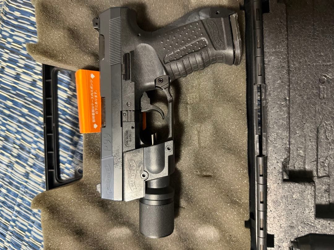 MARUZEN WALTHER P99 ガスガン サイレンサー付き