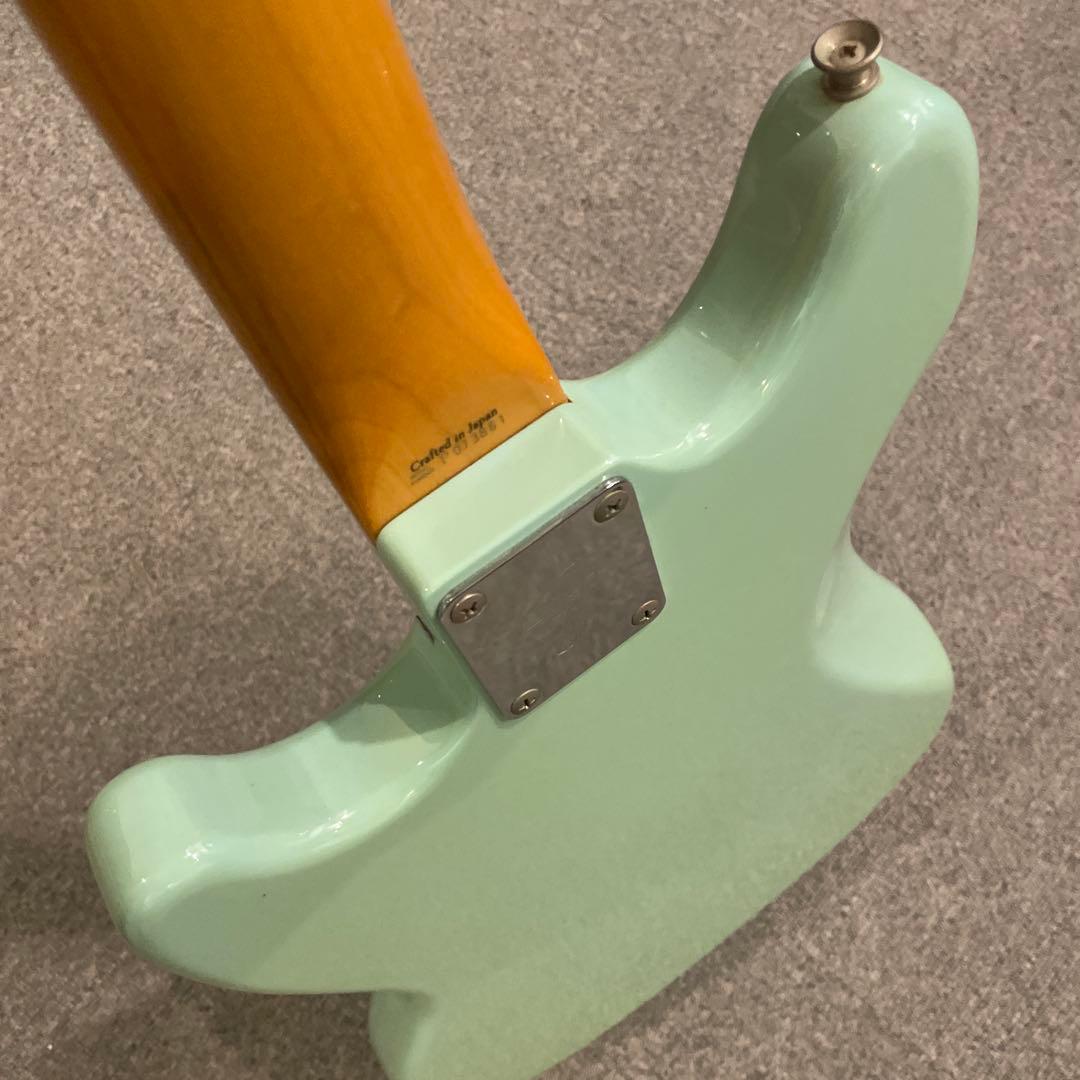 フェンダー ムスタング エレキギター ピックアップ換装 ギグバック付