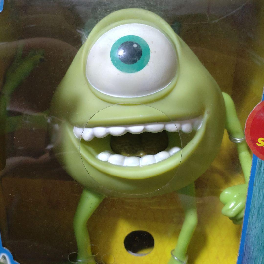 新品未開封☆TOMY☆トーキングマイクボール☆ソフビ☆モンスターズインク