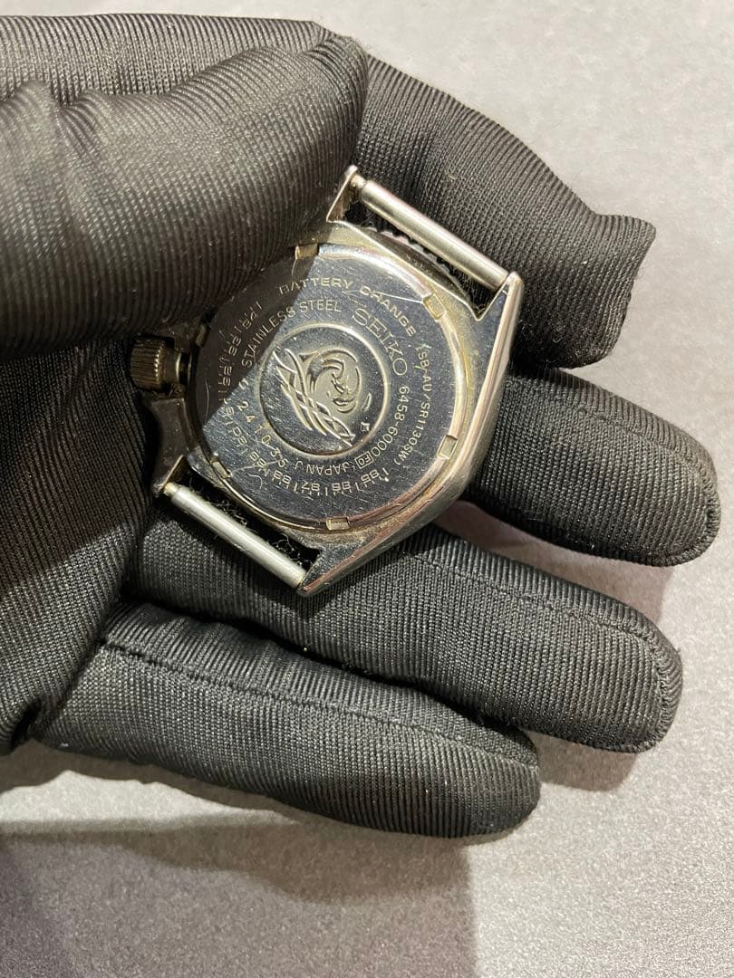 セイコー ダイバーズウォッチ ブラック　本体のみ