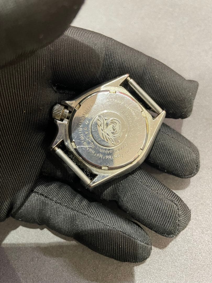 セイコー ダイバーズウォッチ ブラック　本体のみ