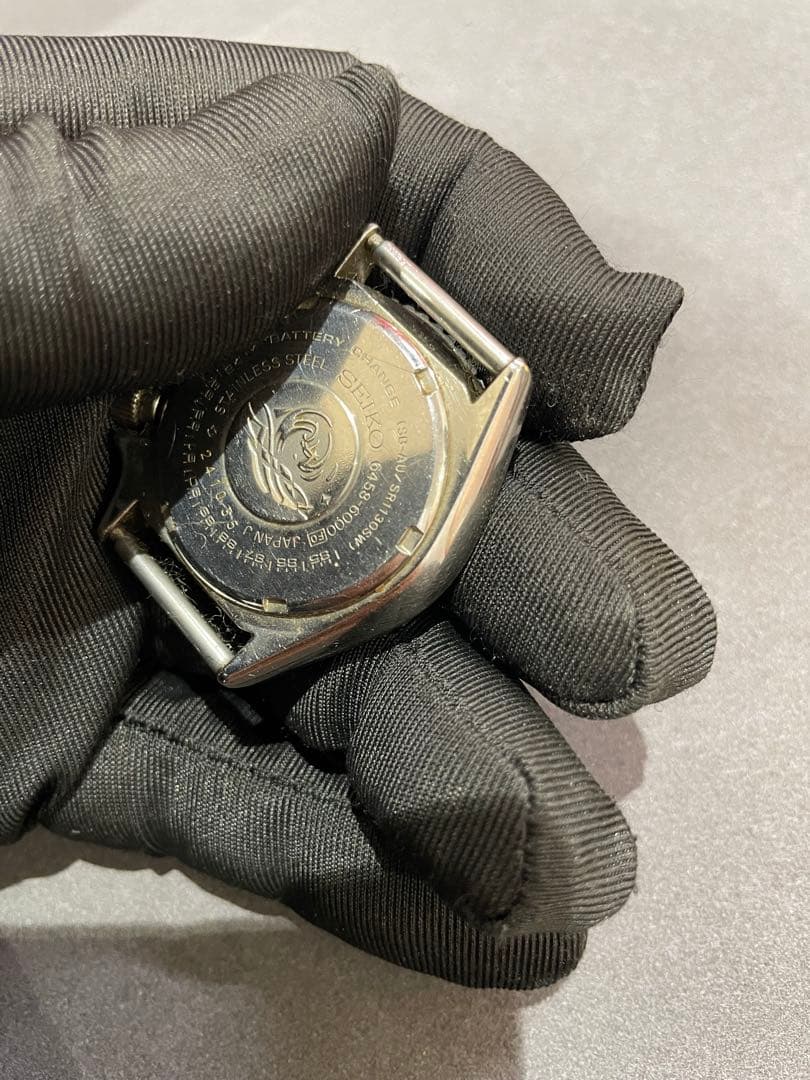 セイコー ダイバーズウォッチ ブラック　本体のみ