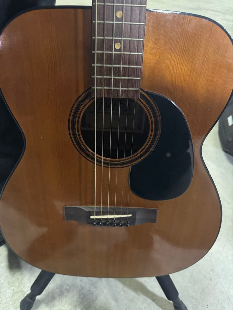 TAKARA アコースティックギター 6弦 ブラウン