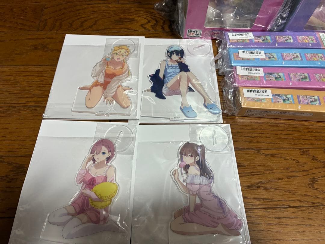 タイトーくじ　甘いお菓子の誘惑　A賞　B賞 ラスト　アクリルスタンド他セット