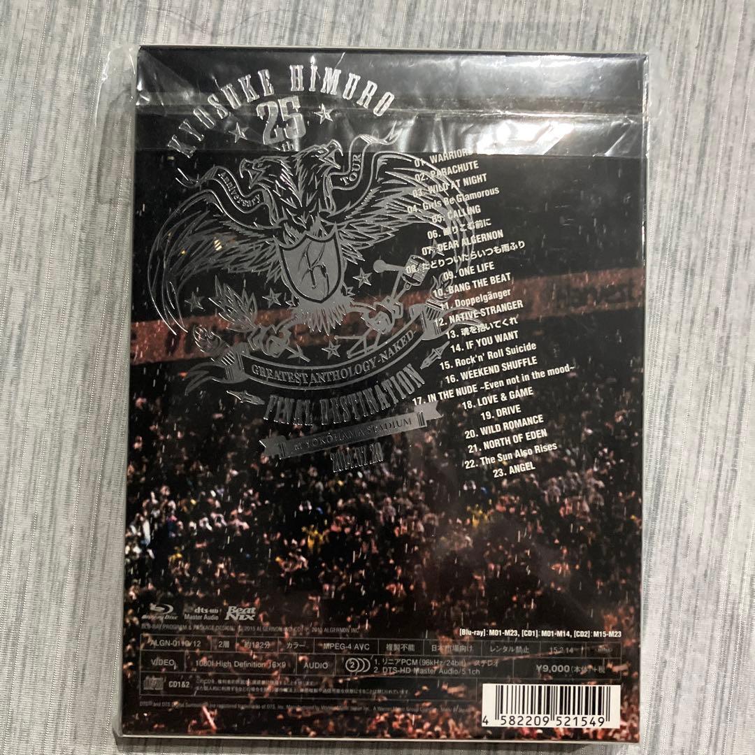 氷室京介/25th Anniversary TOUR DAY 01+02/Blu-ray2種+CD+おまけ付/