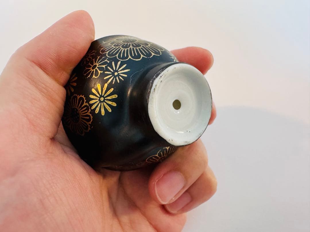 骨董 うぐいす盃 桜と菊 骨董 うぐいす盃 桜と菊 酒器】うぐいす徳利 （