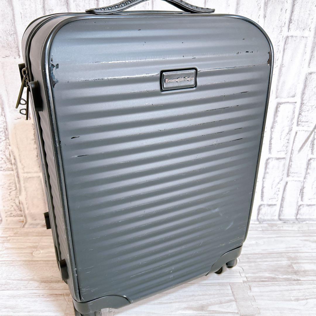 良品】Ermenegildo Zegna キャリーケース 46L ブラックの通販はau PAY