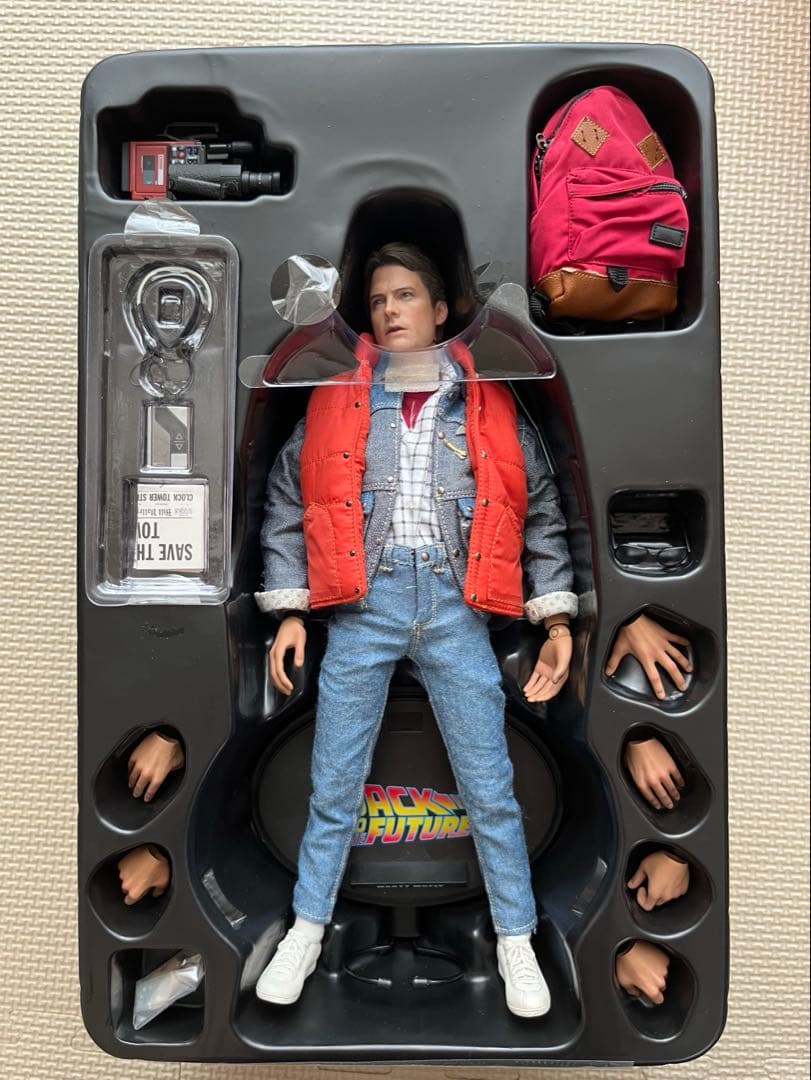 【ホットトイズ】ムービーマスターピース　マーティ・マクフライ