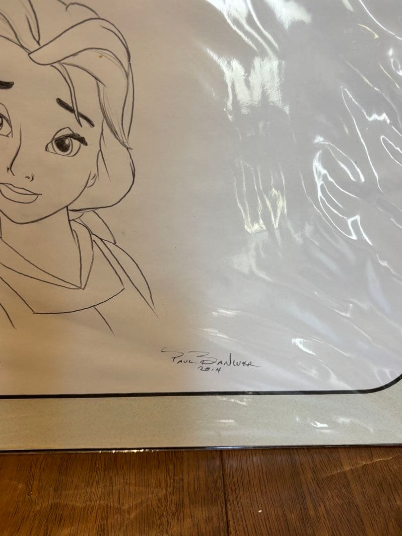 26万円幻想的な風景の鉛筆画 A4サイズ