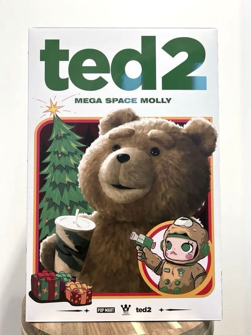 POPMARTポップマートMEGA SPACE MOLLY 400% Ted 2