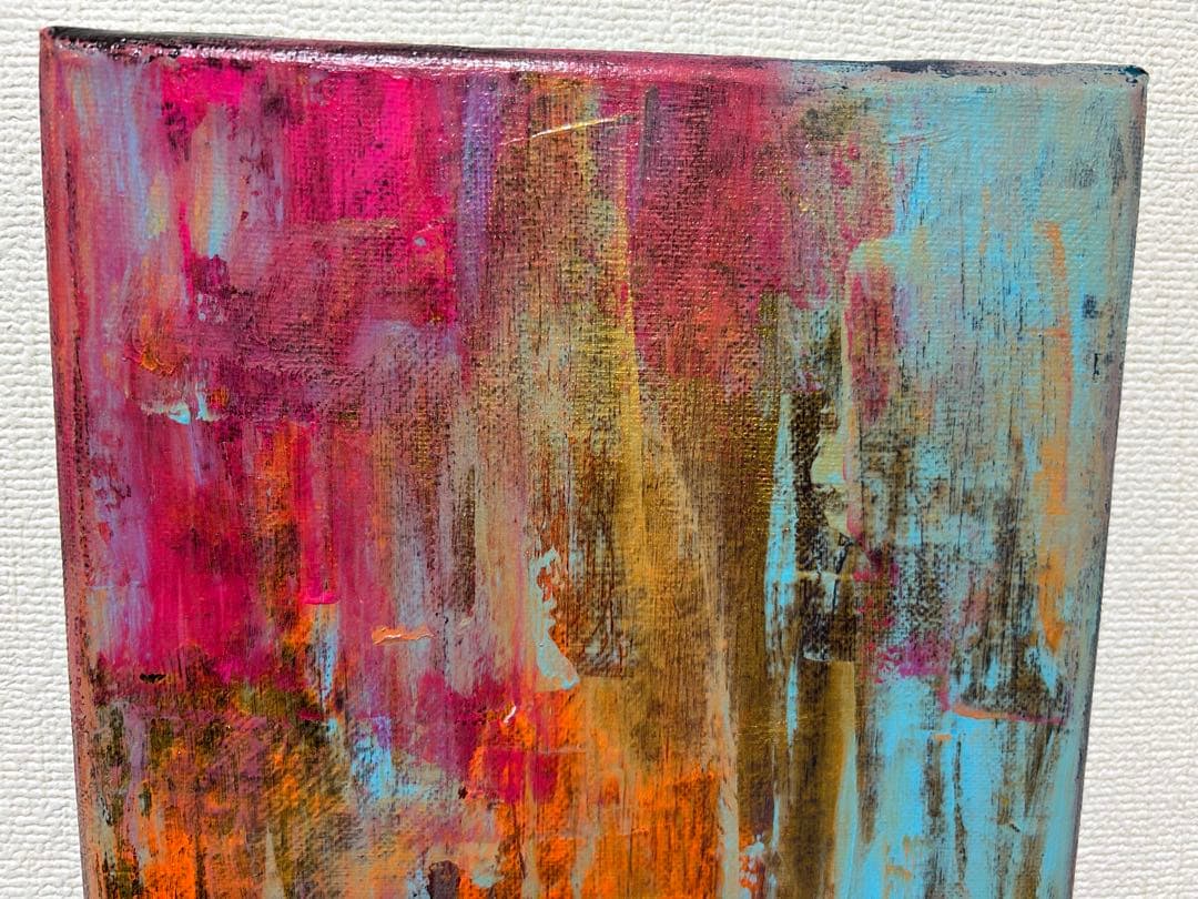 抽象画、現代アート、原画、インテリア、オシャレ、プレゼント、カラフル