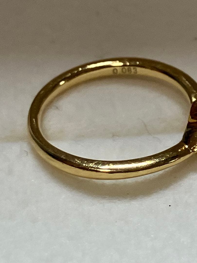 フェスタリア　星の王子さま　ピンキーリング　k18