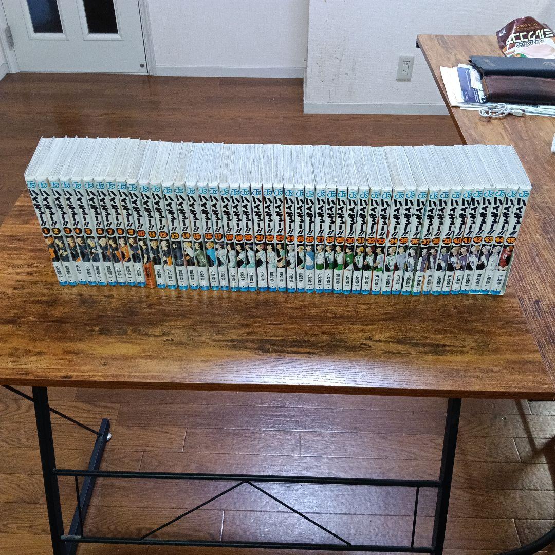 ハイキュー!! 1-45巻完結 全巻セット 古舘春一 - メルカリ