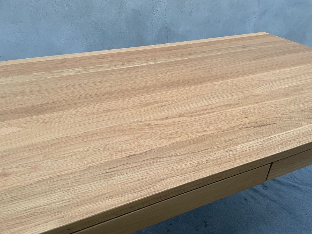 tmnk　美品　無印良品　オーク材　ダイニングテーブル　ベンチイス