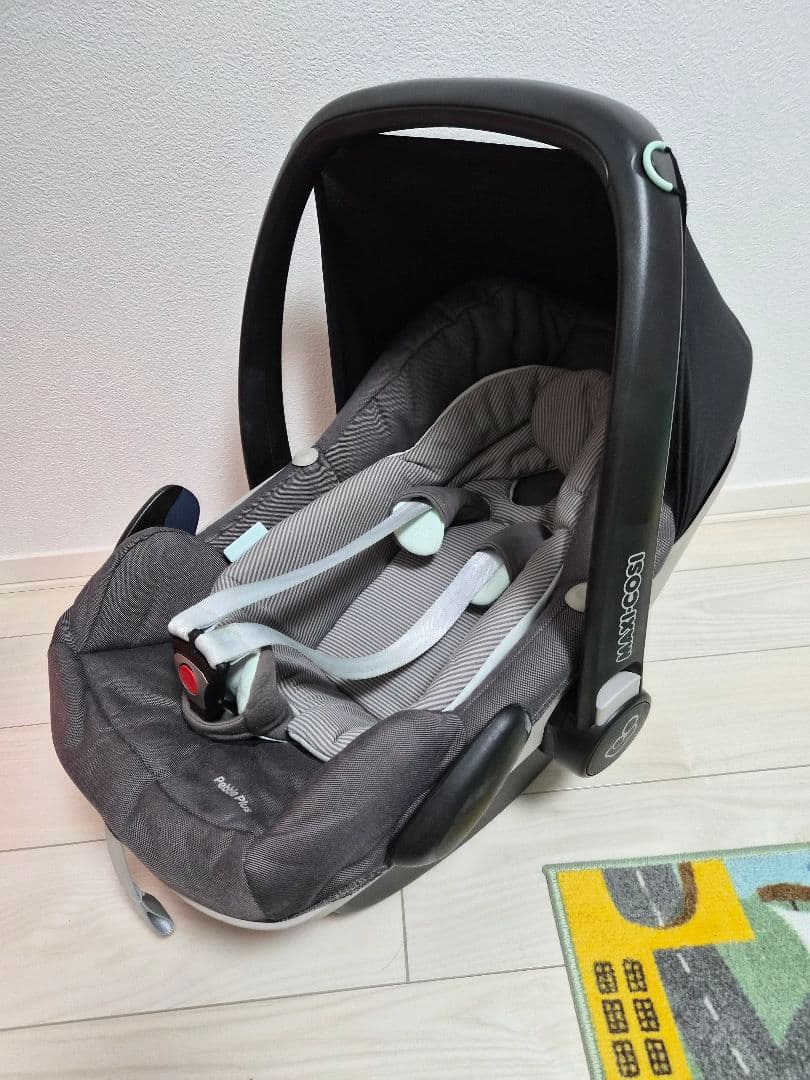 MAXI-COSI ベビーシート グレー/ブラック - メルカリ