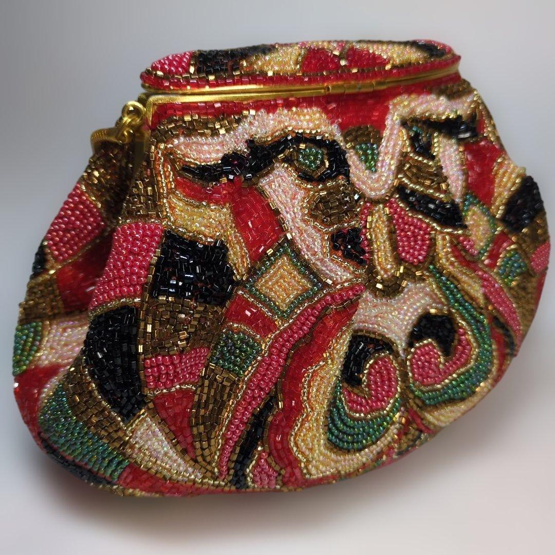 はしもと　ビーズバッグ　ヴィンテージ　LUMY　ビンテージ　デッドストック