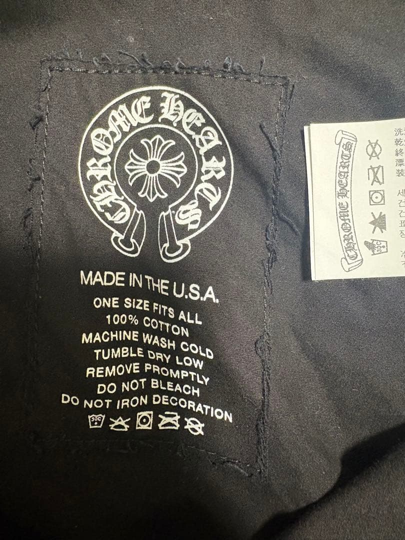 chrome hearts クロムハーツ　パラシュート　パンツ　バギー　デニム