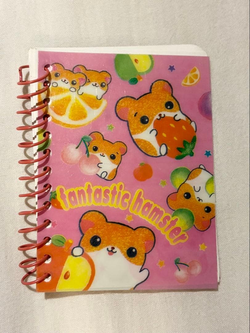 平成レトロ キャラクター メモ帳 ハムスター はむちゃん ミニメモ