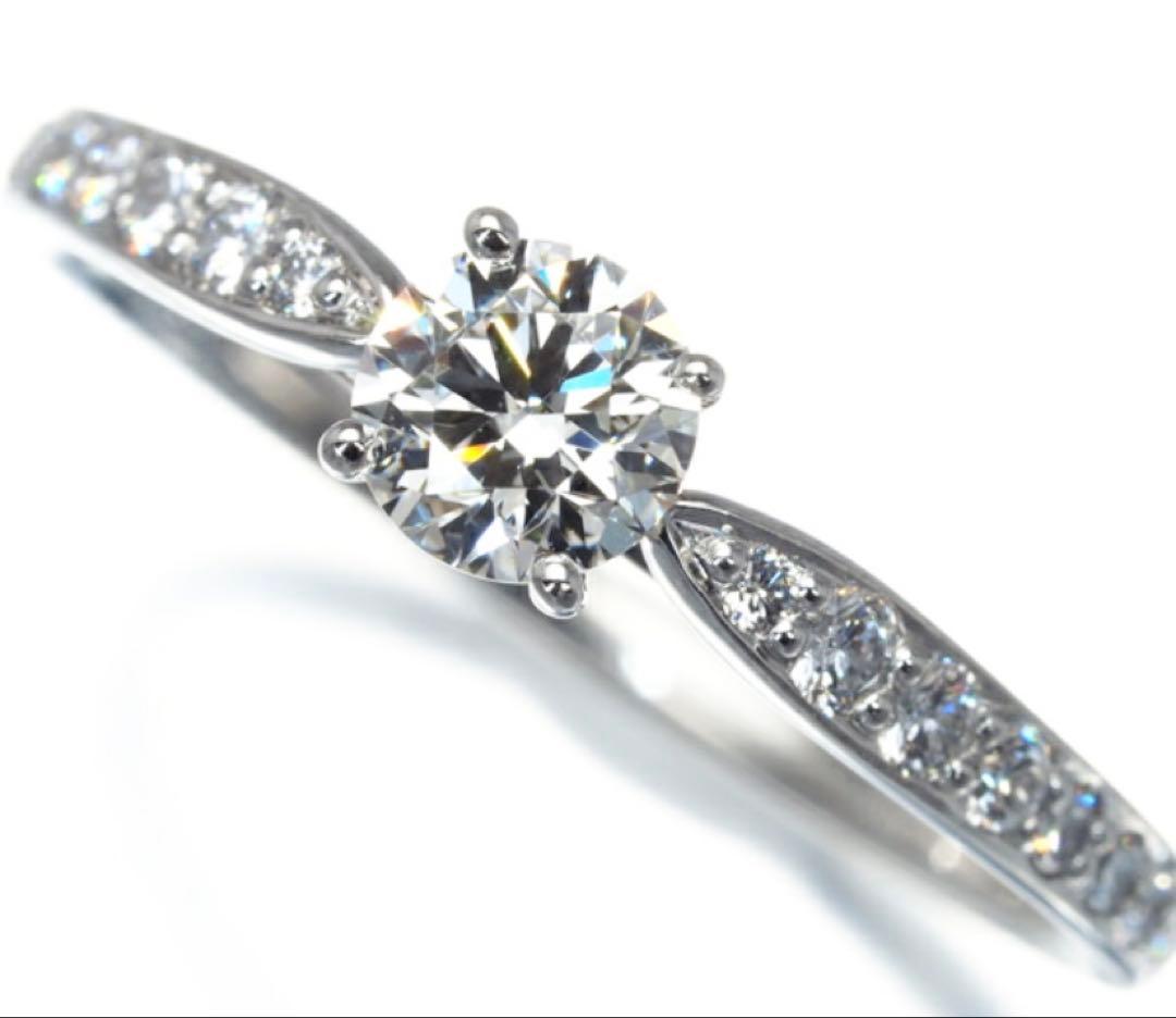 ティファニー　ハーモニー　プラチナ　ダイヤモンド　0.35ct エタニティリング