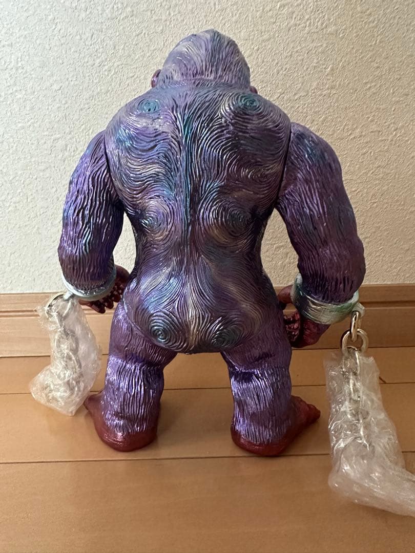シカルナ工房 巨猿 ソフビ メタリック ワンオフ塗装