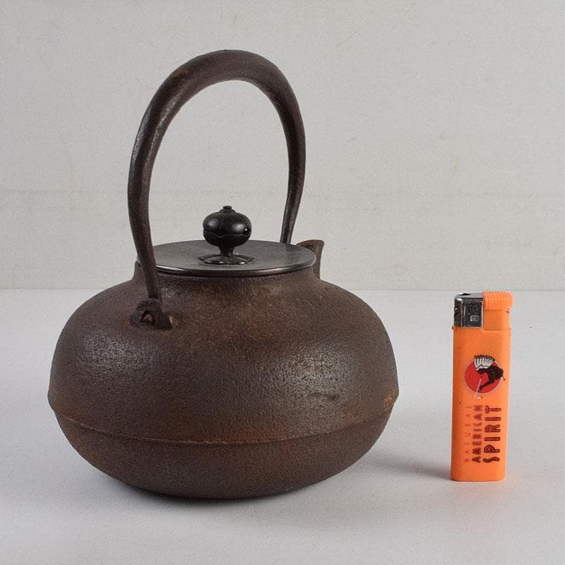 煎茶道具 釜師 菊池政光作 鉄瓶 共箱 D R9449H - メルカリ