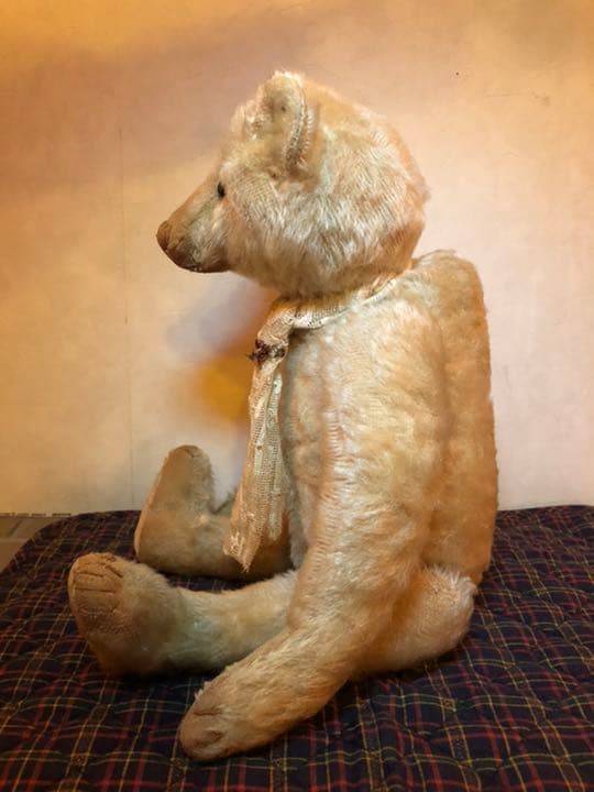 奇跡、グローラー付きアンティークシュタイフ シュタイフ 【Steiff