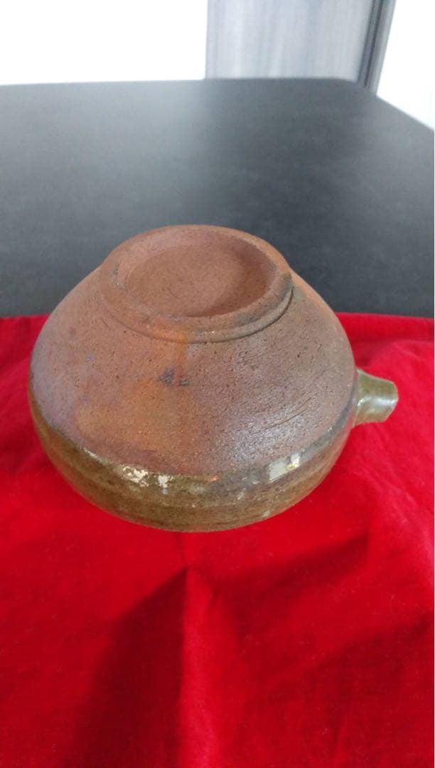 瀬戸片口 酒器 古民具 雑器 民芸 レトロ オブジェ アンティーク