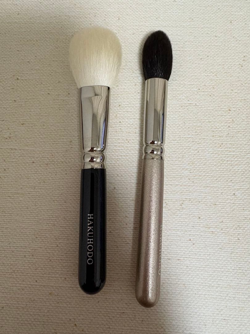 白鳳堂　化粧筆セット　ケース付き