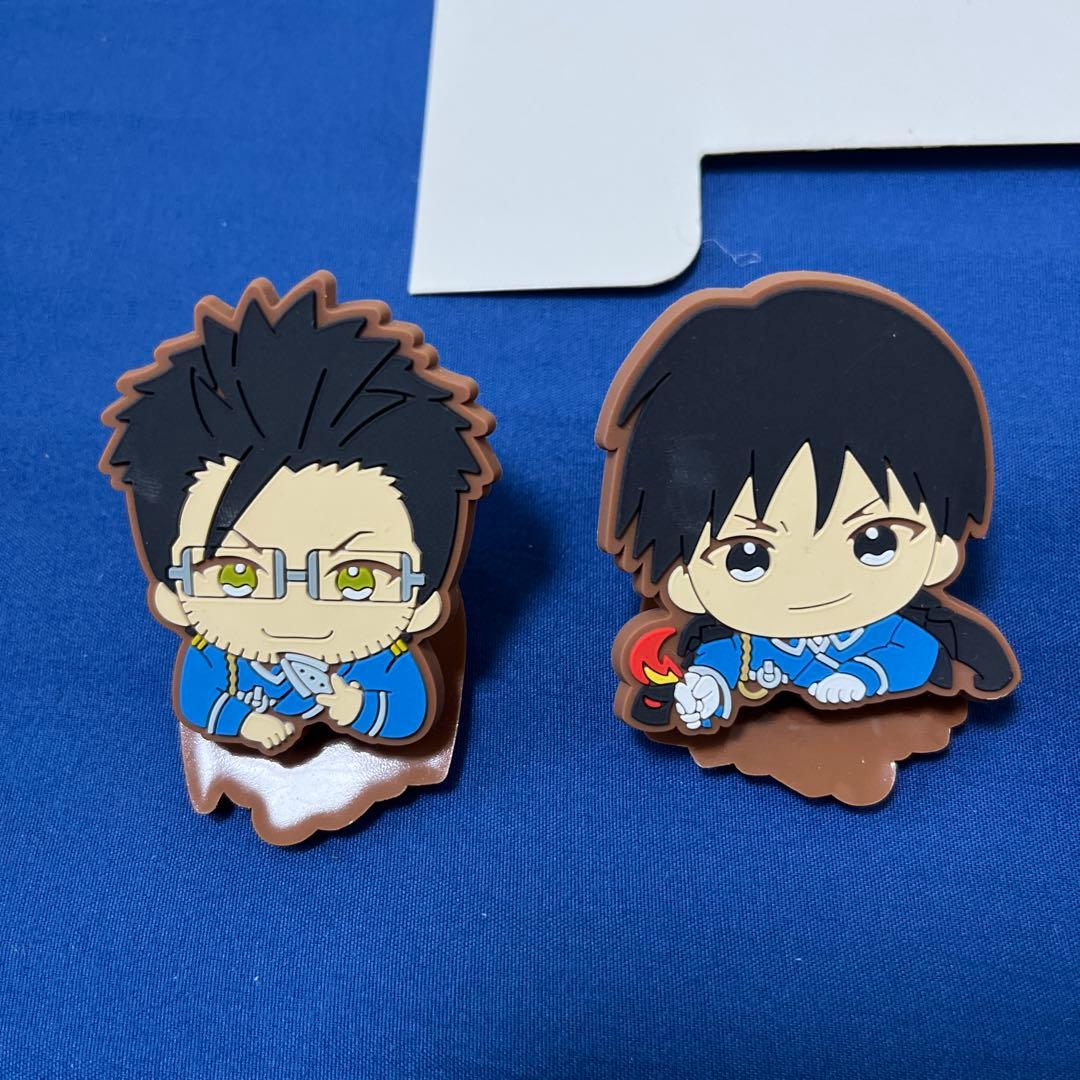 鋼の錬金術師　のっかりラバークリップ　セット 全６種類