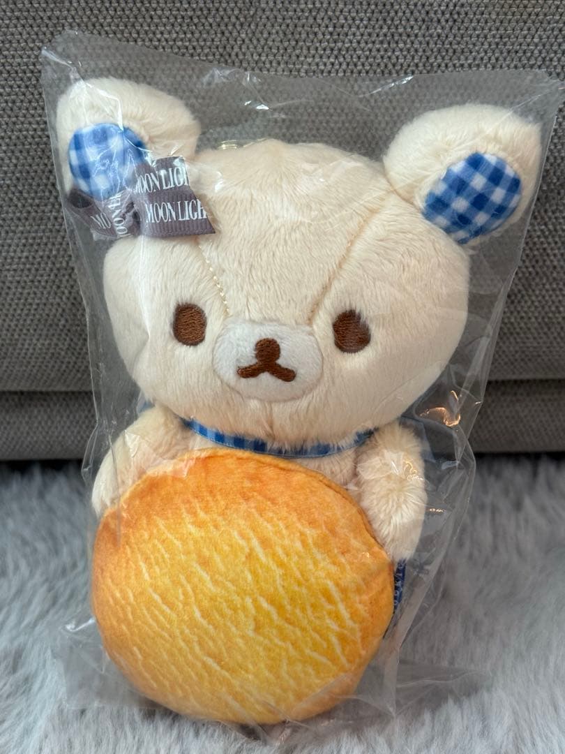 【新品】リラックマと森永ビスケット　コラボ ぶらさげぬいぐるみ3点セット