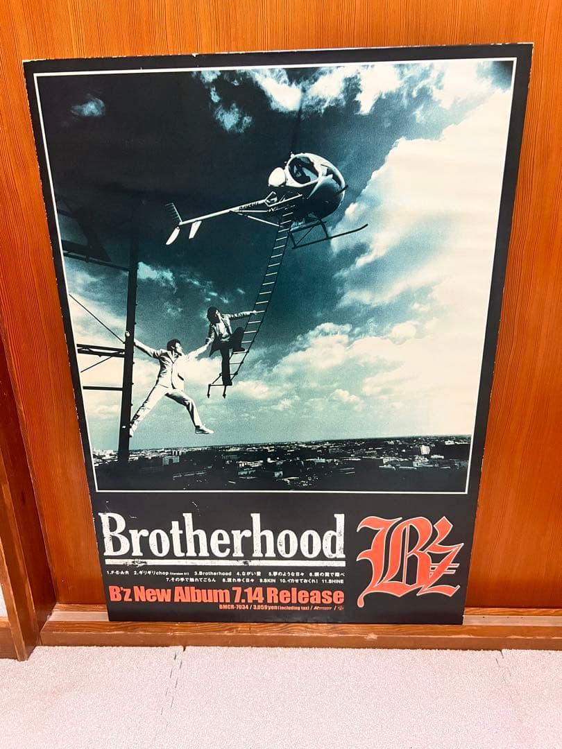 B'z ポスター木製ポスターパネルtシャツセットバラ売り可