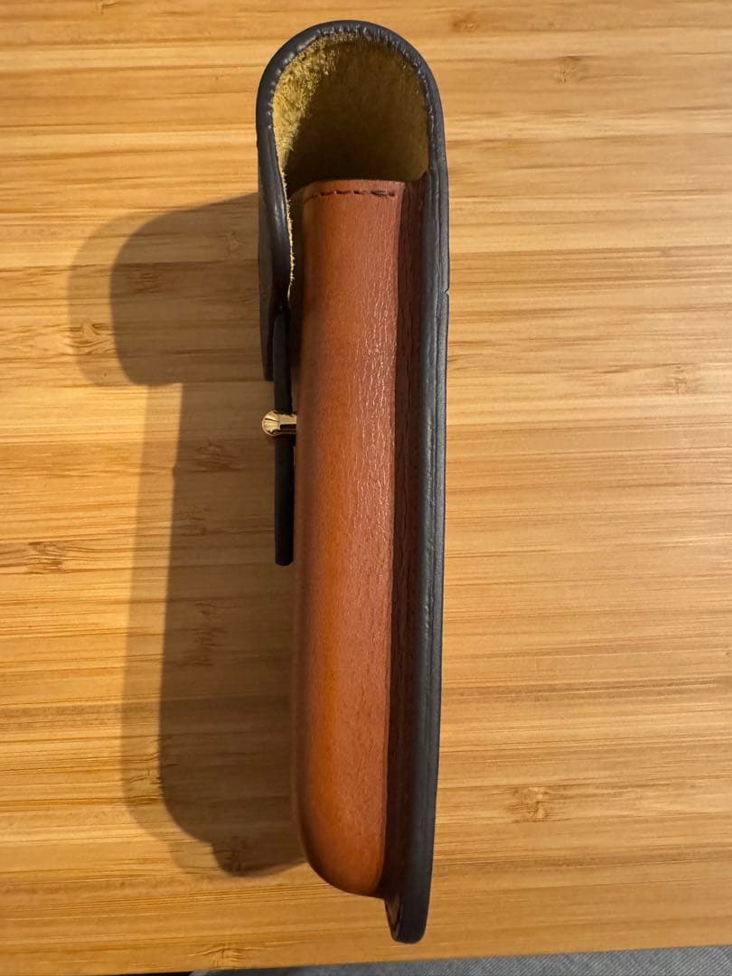 パイロット　ソメス ペンケース サドルデザインシリーズ 限定　2本差し　グリーン