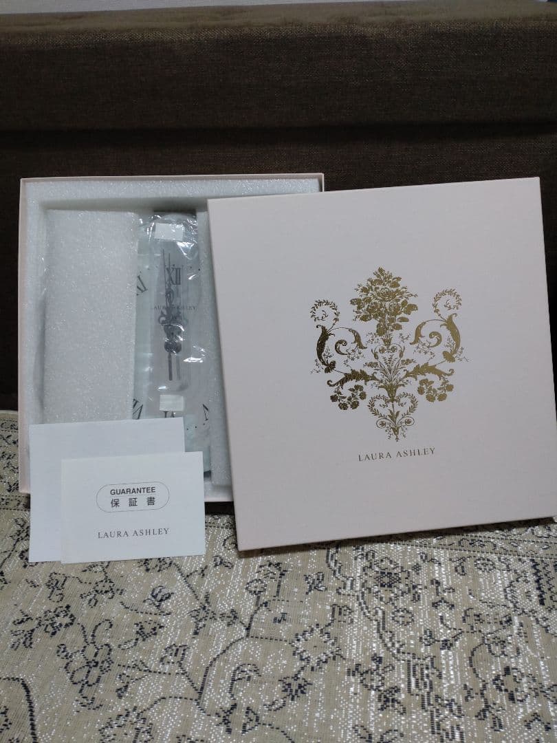 ローラアシュレイ　壁掛け時計