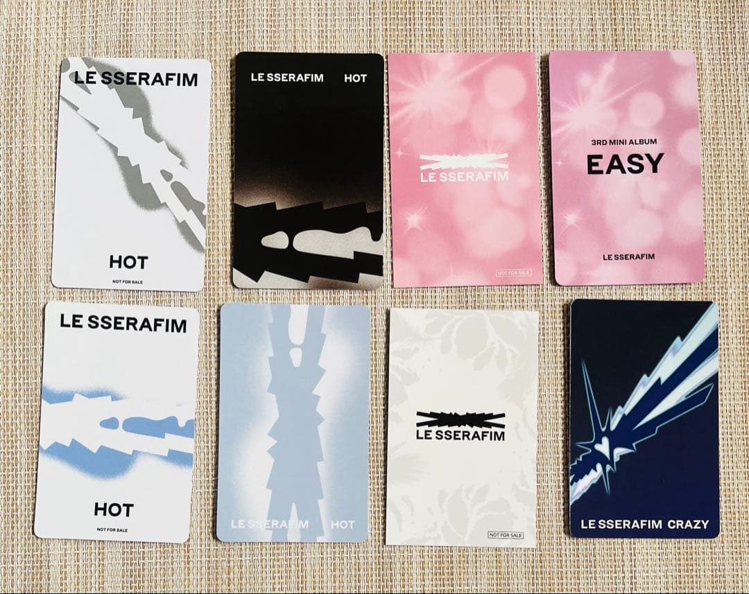 LE SSERAFIM ウンチェ トレカ 8枚 - メルカリ