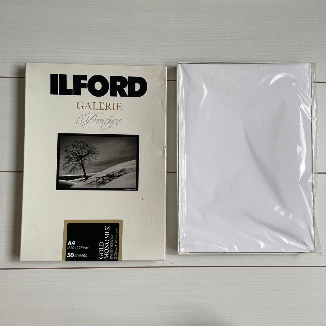 ILFORD PRESTIGE GOLDMONOSILKJPN A4 50 - メルカリ