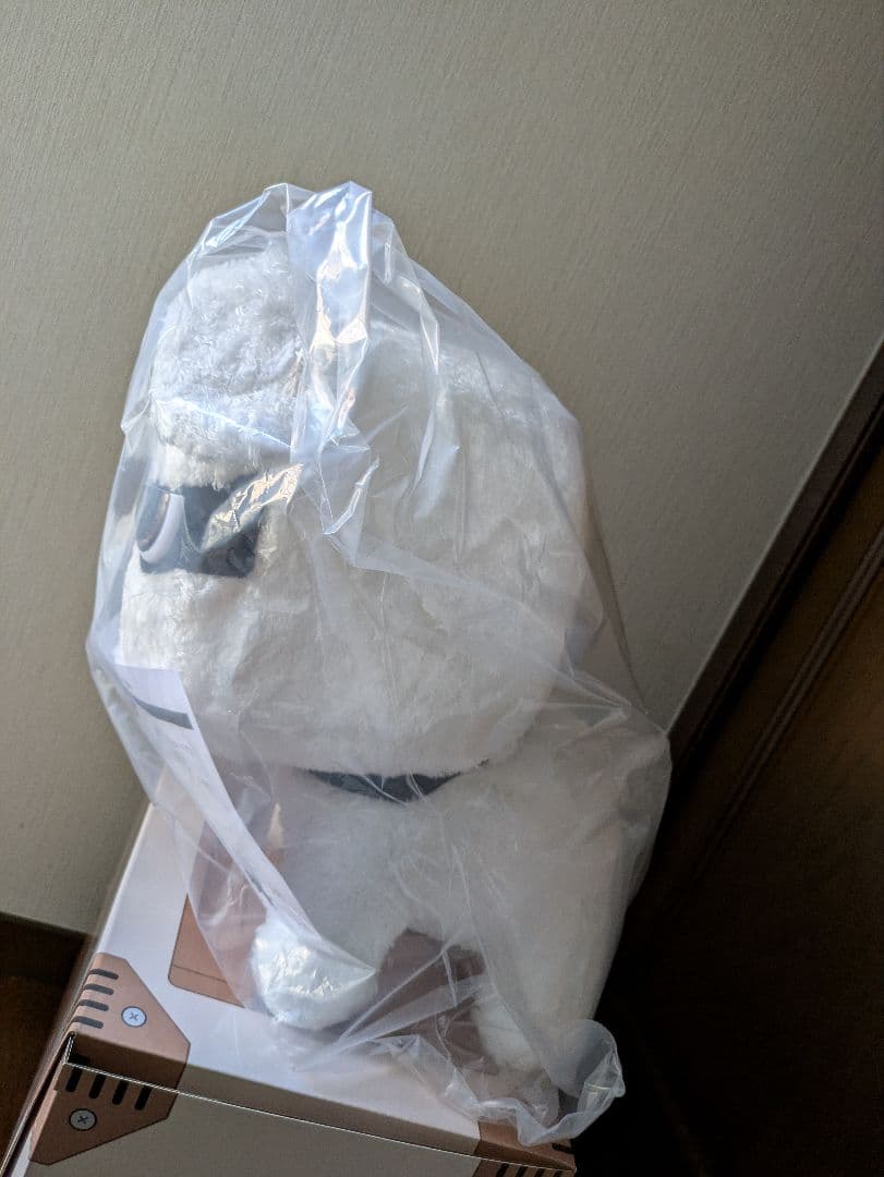 デリ丸ぬいぐるみ　白