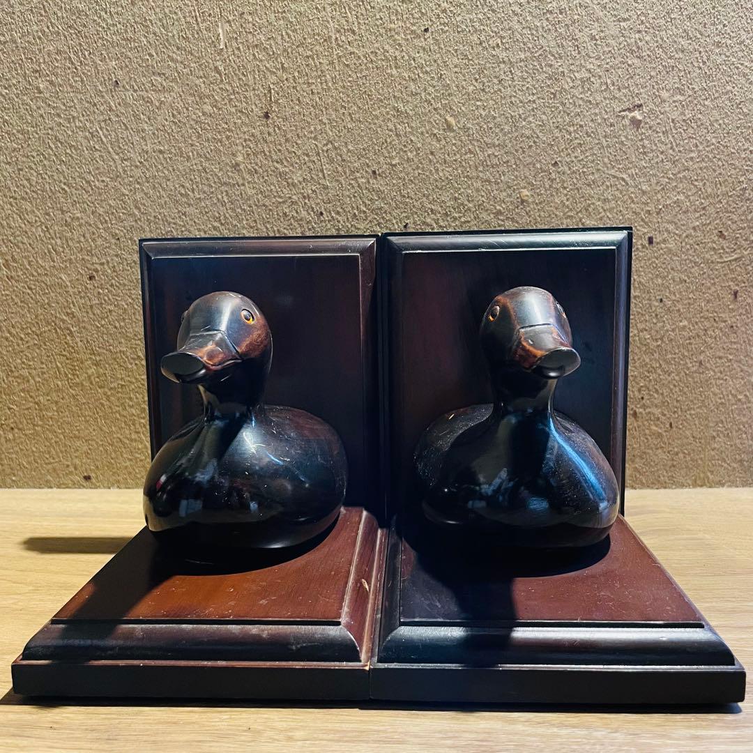 TSUBOGEN 坪源 ブックエンド CRAFT MEN OF THE TSUBOGEN/坪源 マガモ