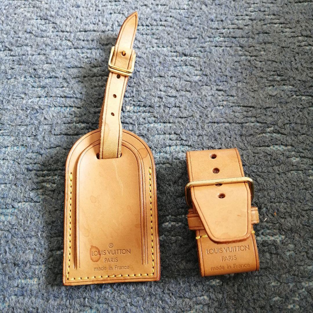 ルイヴィトン ネームタグ ポワニエ セット ヌメ革 - メルカリ