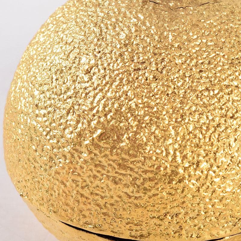 茶道具　村田道寛作　金蒔絵　蜜柑香合　共箱　V　8370