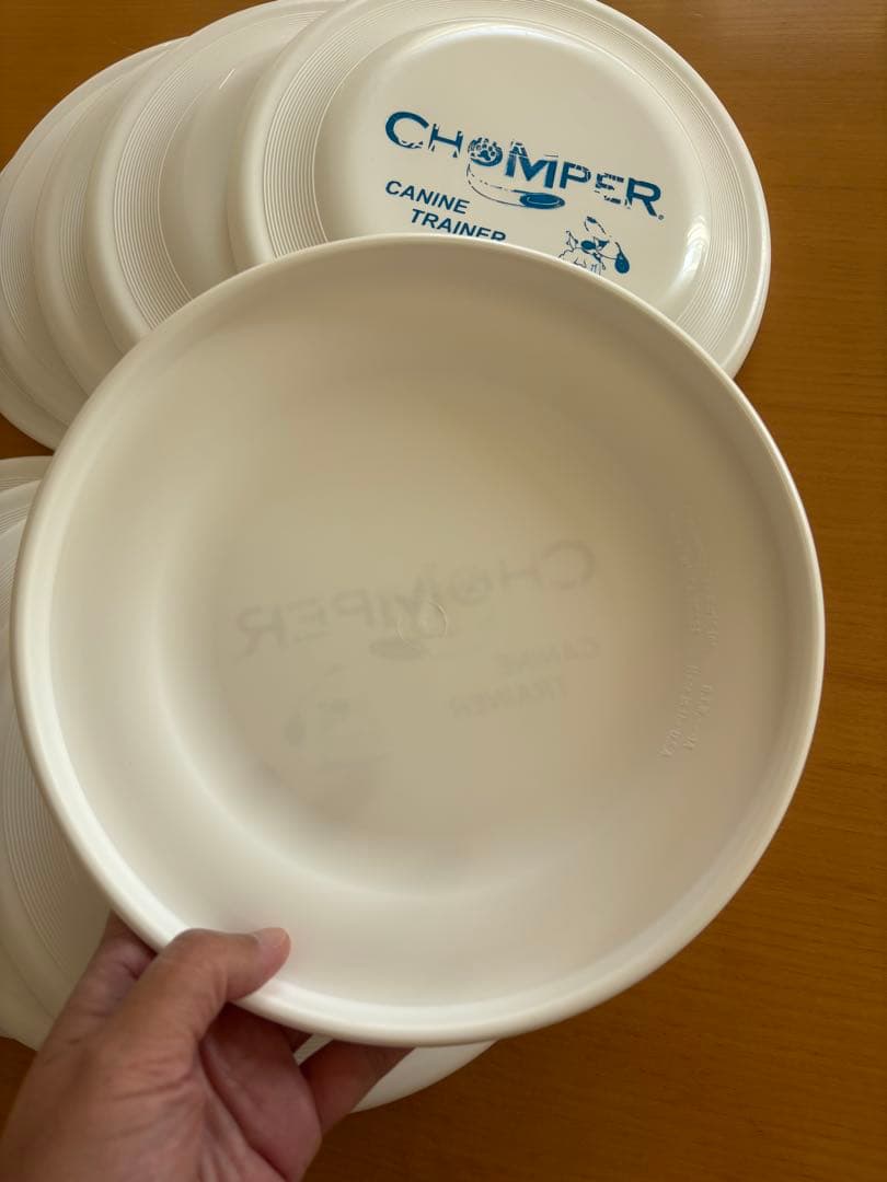 新品未使用】犬用ディスク ミスプリント(冬用)10枚