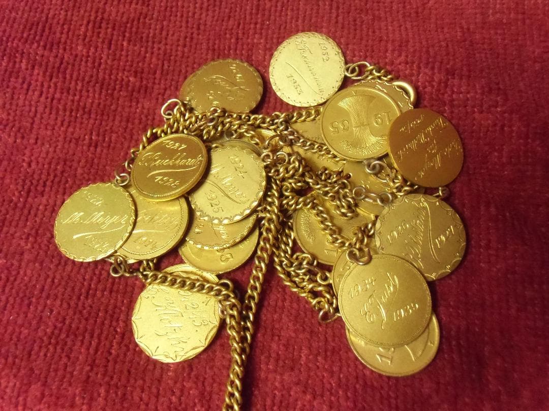 Ｗドイツ軍/ブラウンシュバイク公国＊摂政夫妻侍従頸飾メダル（実物）