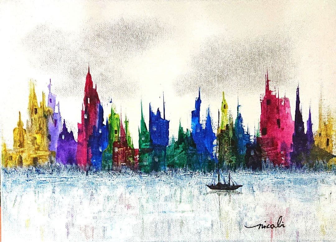 絵画 ★ぷうあ★ poem 930 他1点 原画 ア−ト